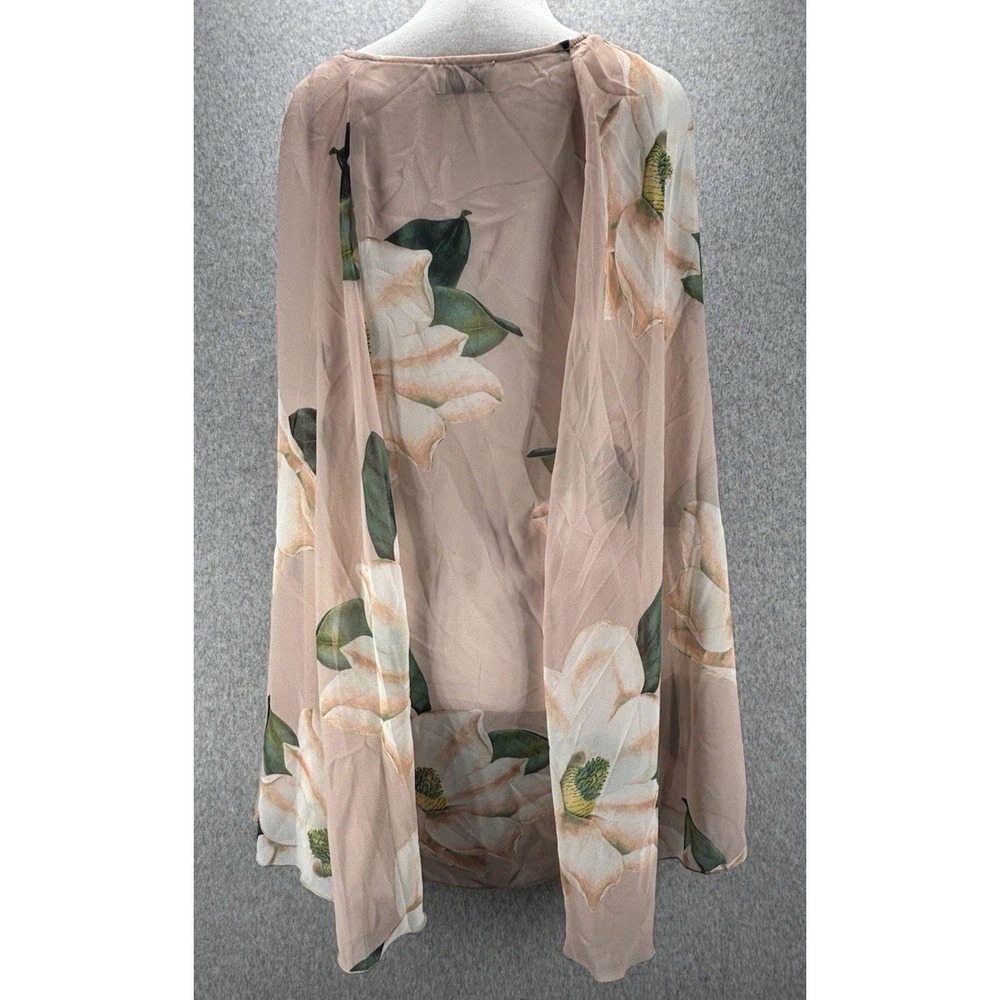 ShowMe Your Mumu Butterfly Tunic Floral Sheer Boho ethereal FairyCore Romantic S - Picture 11 of 13